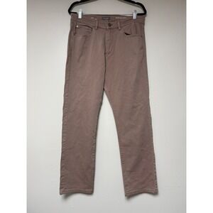 DL1961 Avery Relaxed Straight Men's Pants‎ Size 34x30 Brown Casual